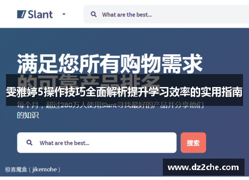 雯雅婷5操作技巧全面解析提升学习效率的实用指南
